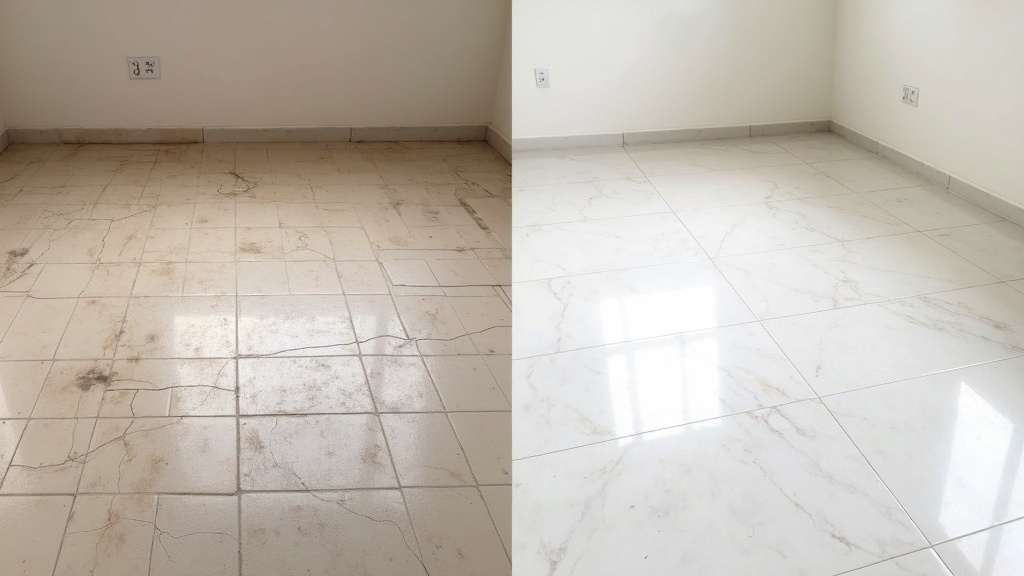 تركيب سيراميك أرضيات في عجمان — قبل وبعد خدمة رفيق
