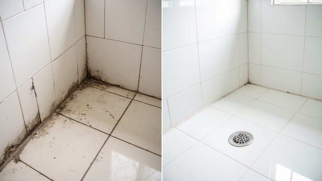 تركيب سيراميك حمامات في دبي — قبل وبعد خدمة رفيق